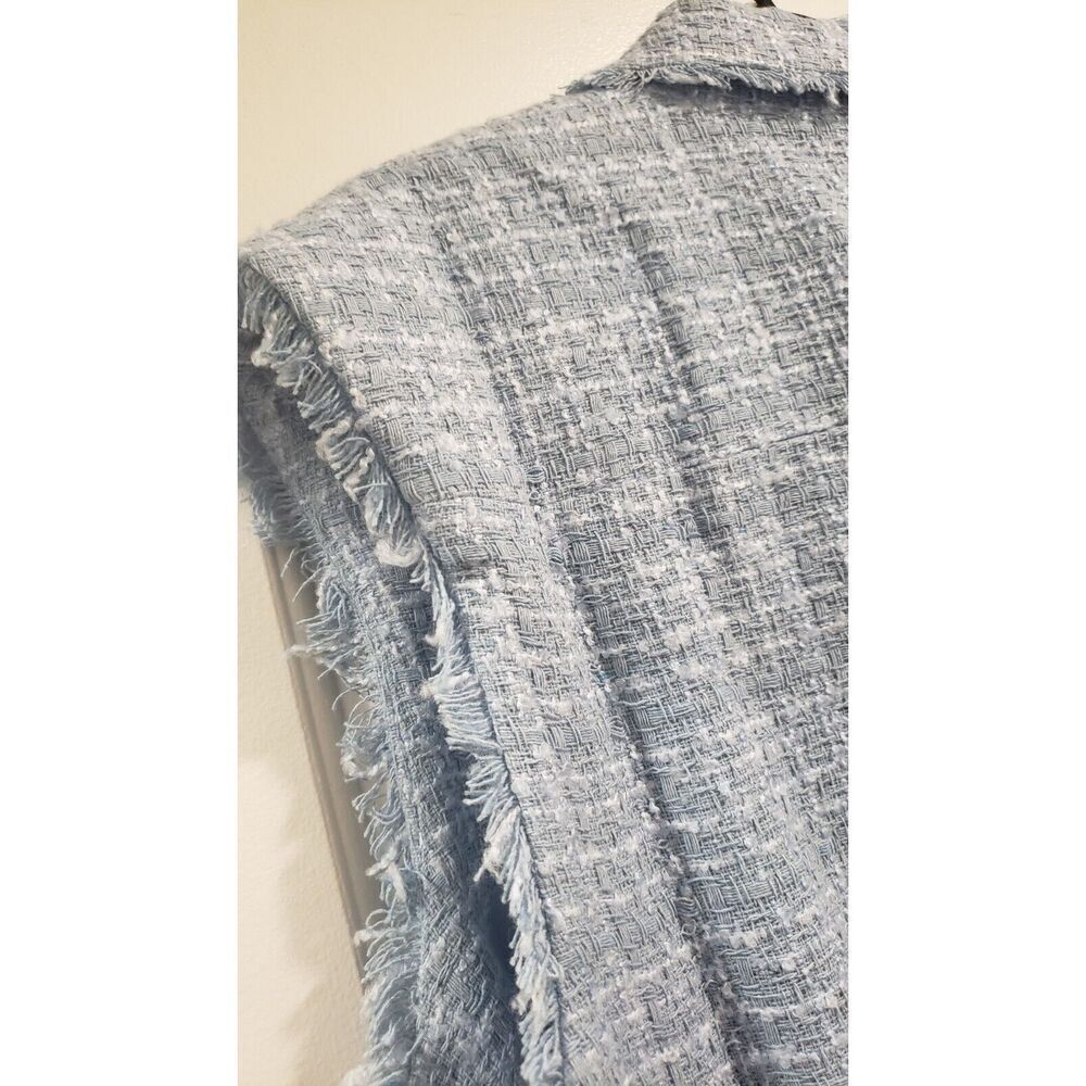 Maeve Anthropologie Sleeveless‎ Tweed Blazer Mini Dress Size 16W NWT MSRP $168 - Picture 7 of 11